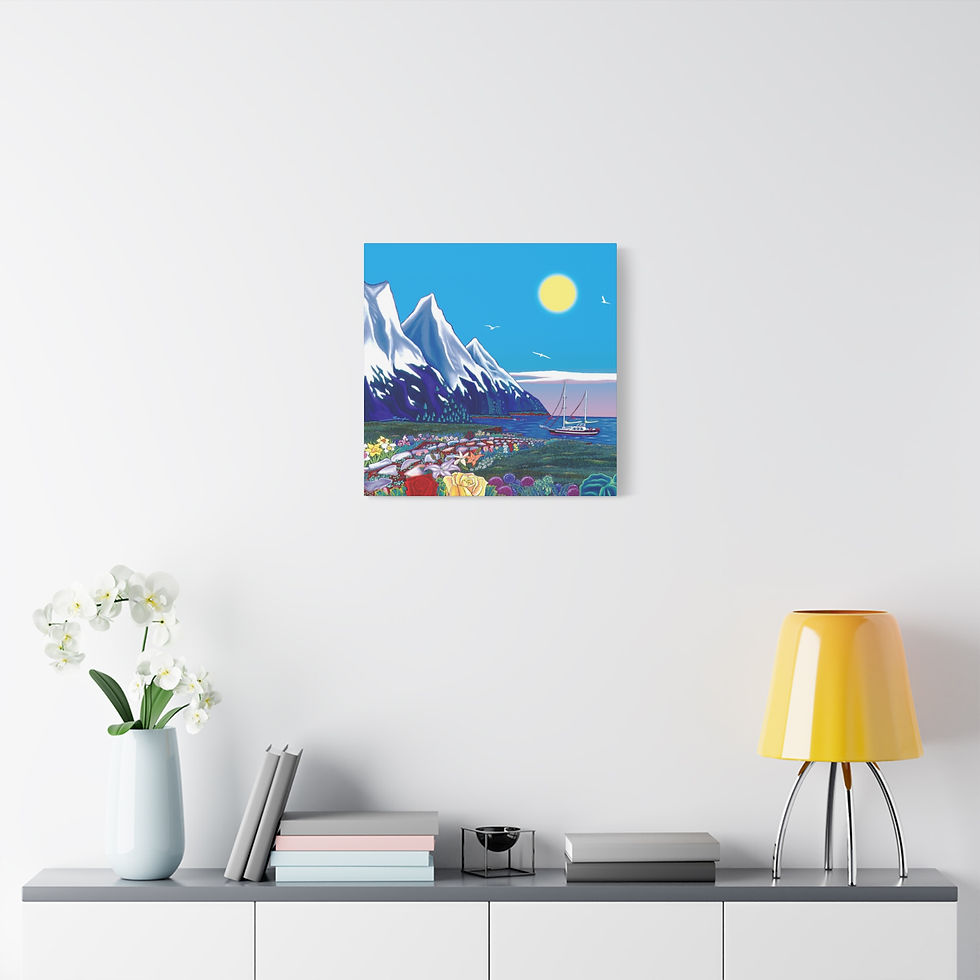 Thumbnail: Glory Road Canvas Print Canvas Print