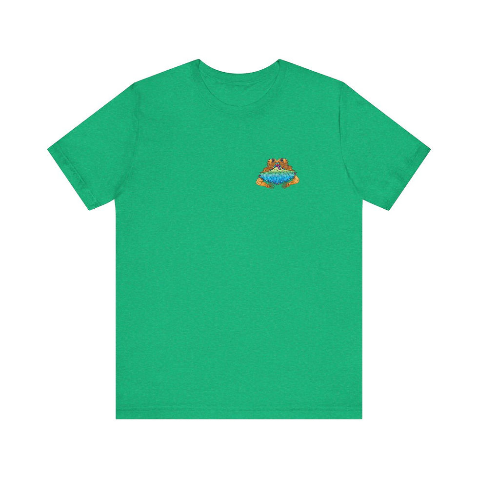 Thumbnail: Lizzy Lu Lu / Bearded Dragon Unisex Short Sleeve Tee
