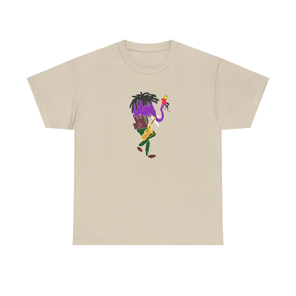Thumbnail: Luckyphant Unisex Heavy Cotton Tee