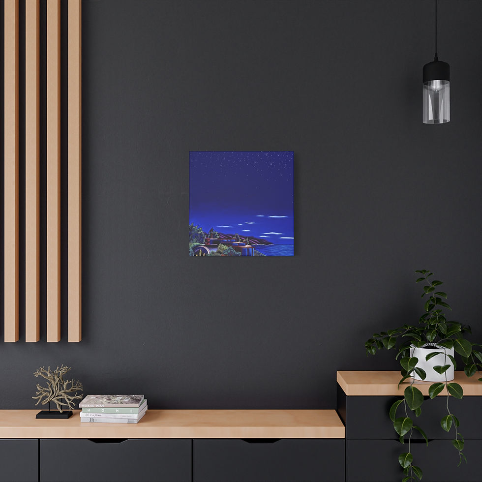 Thumbnail: Post Ranch Big Sur Canvas Print