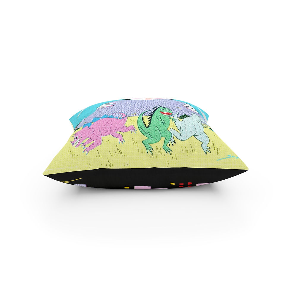 Thumbnail: Surprise & Toyz! Broadcloth Pillow