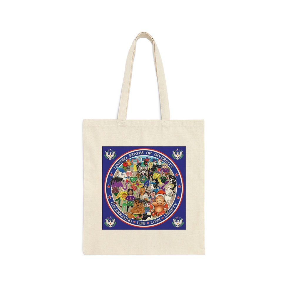 United States of Diversity Canvas Tote Bag
