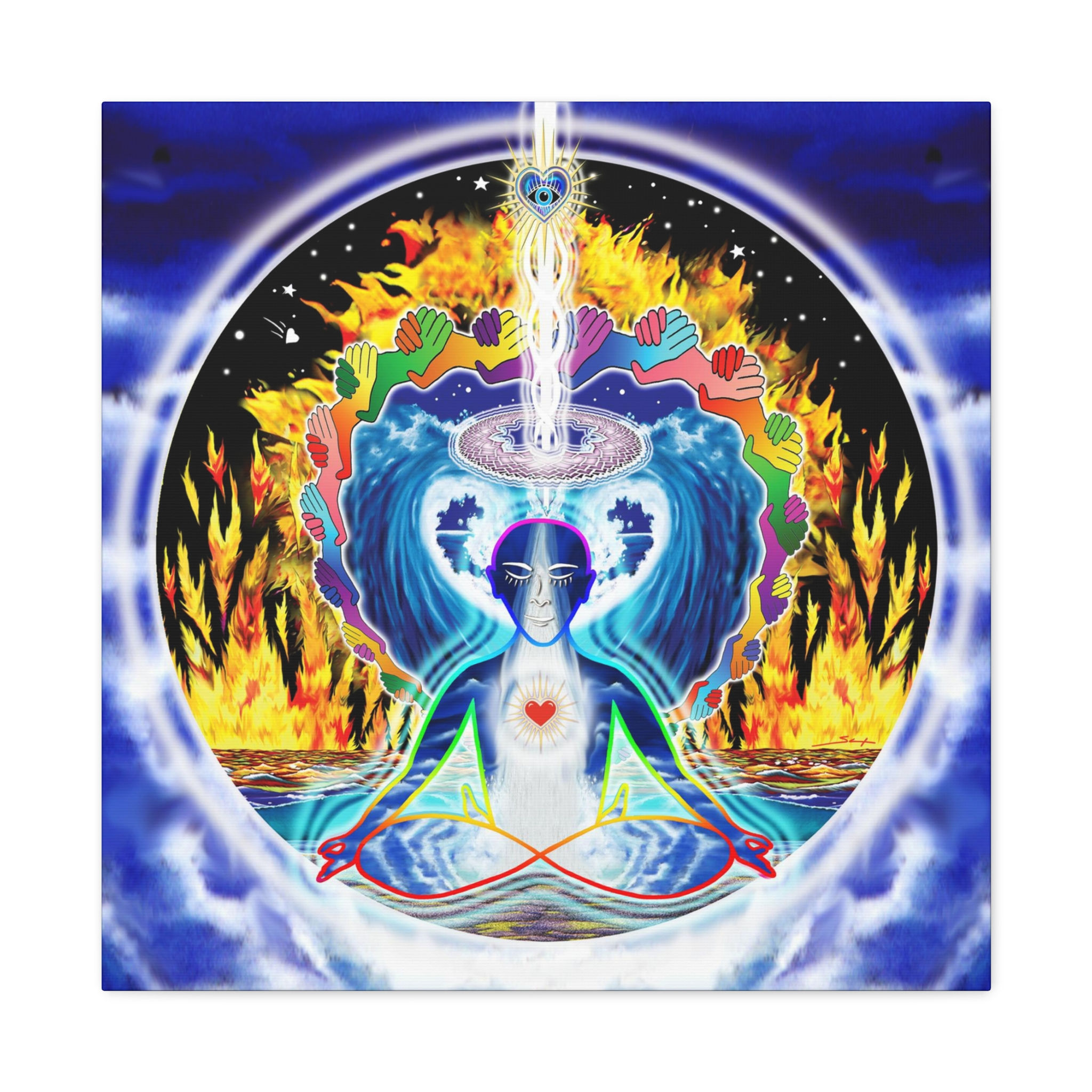 Meditation Canvas Print