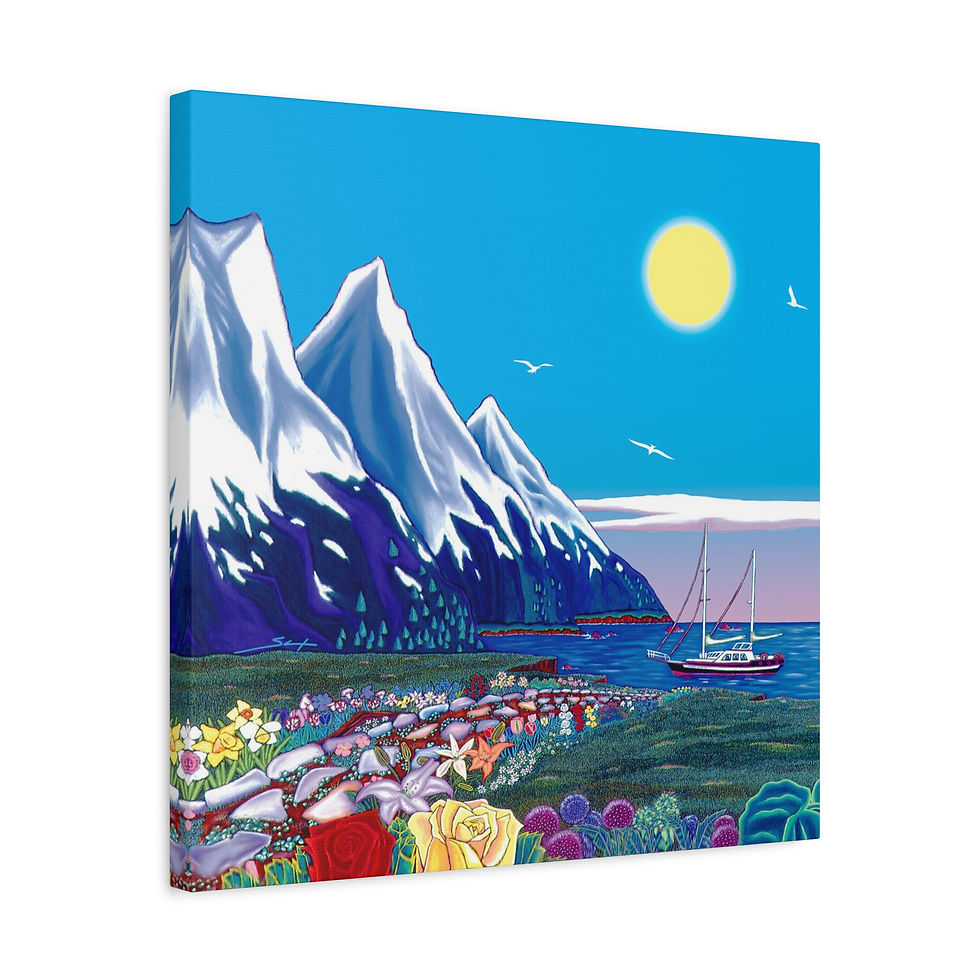 Thumbnail: Glory Road Canvas Print Canvas Print