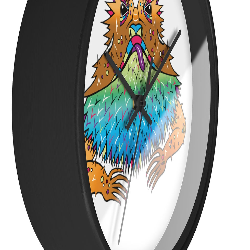 Thumbnail: Lizzy Lu Lu / Bearded Dragon Wall Clock