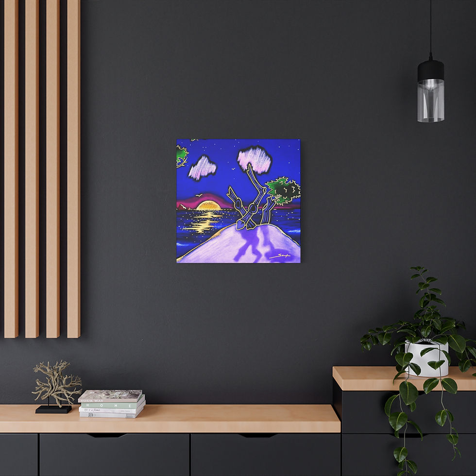 Thumbnail: Carmel Beach Canvas Print