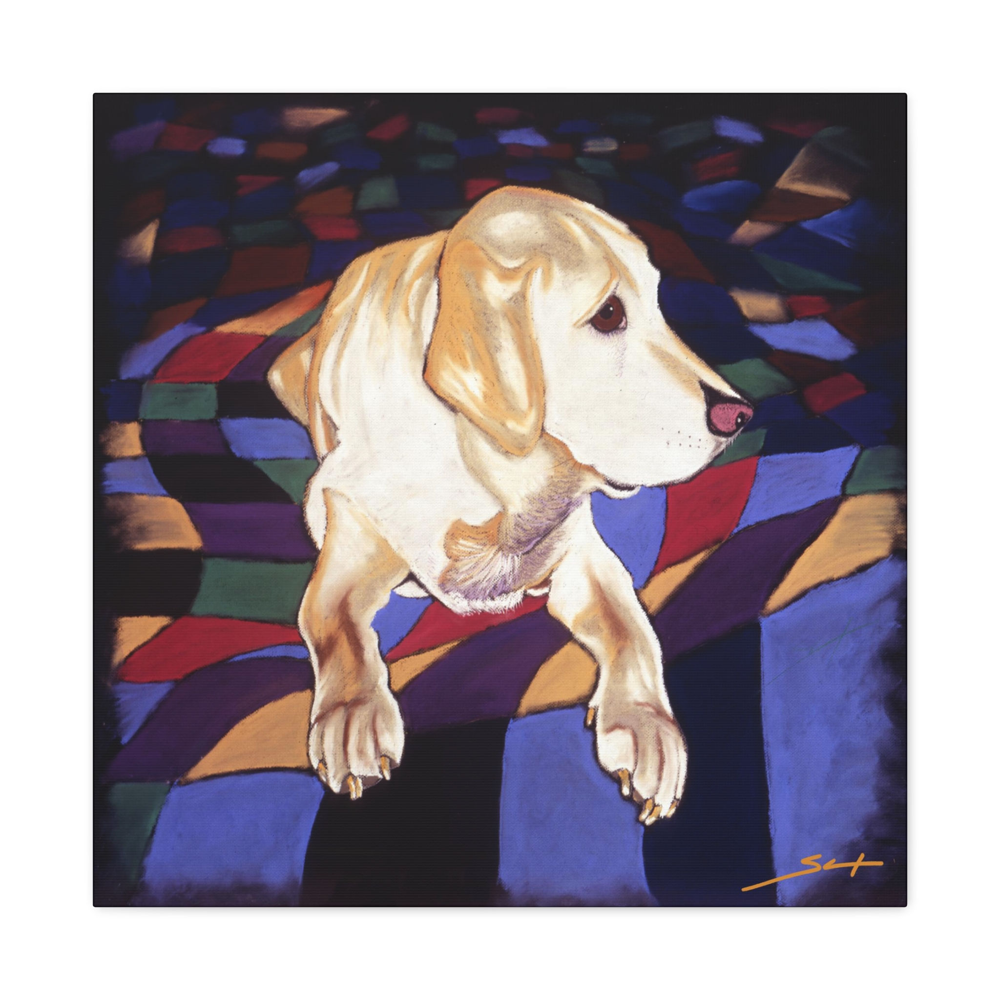 Rocky Canvas Canvas Print