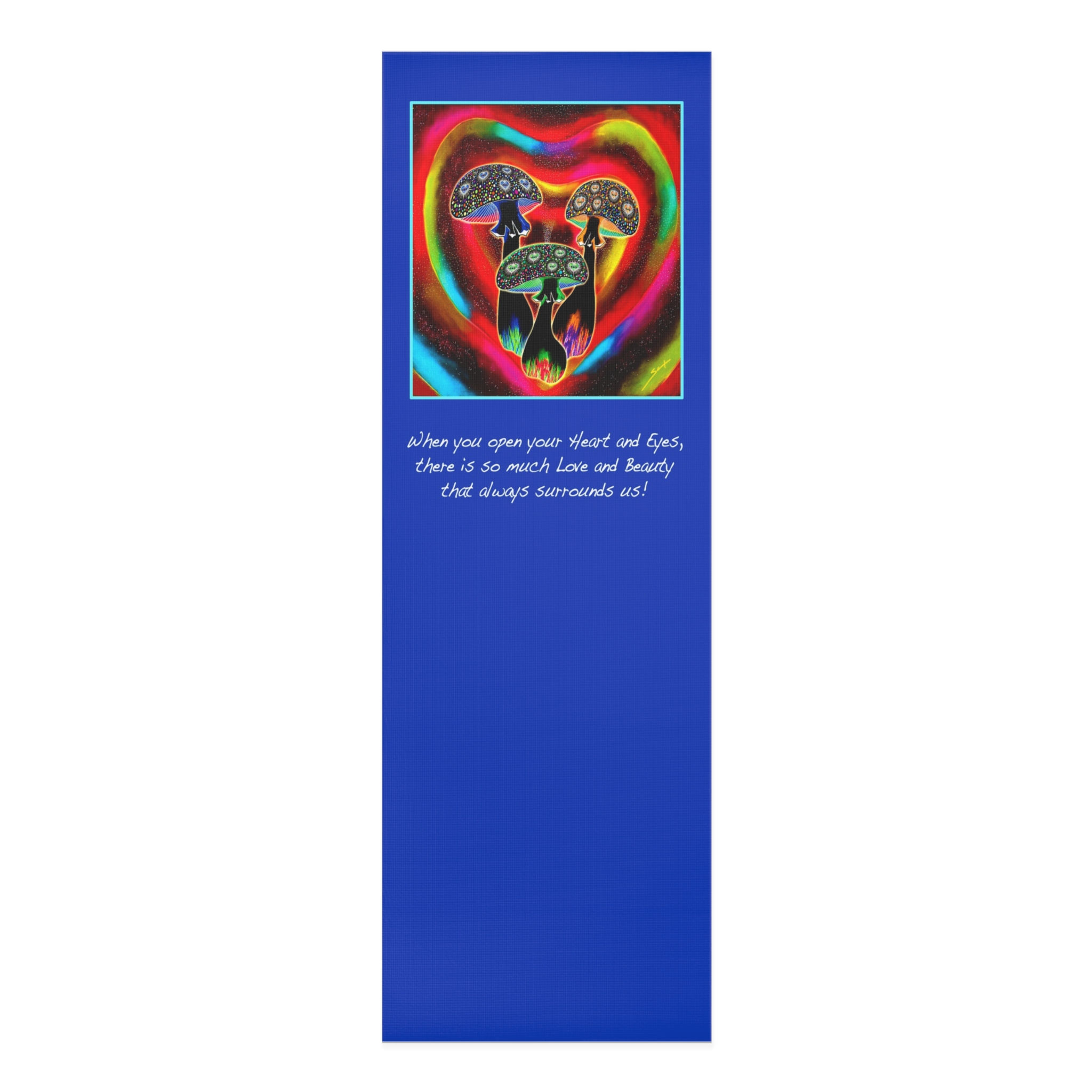 Love and Beauty Yoga Mat