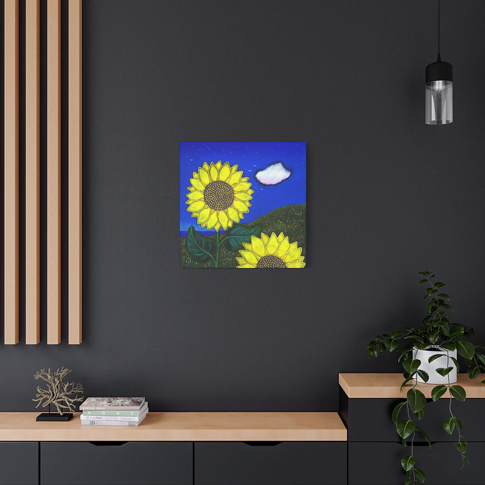 Thumbnail: Sunflower Canvas Print