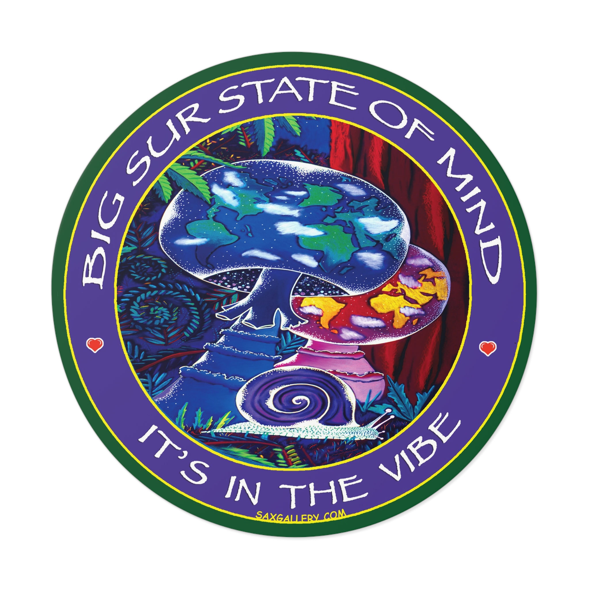 Big Sur Earthshrooms Sticker