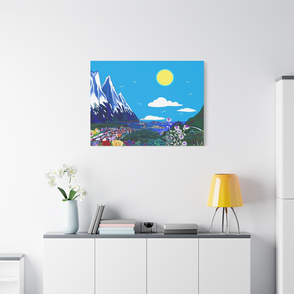 Thumbnail: Glory Road Canvas Print Canvas Print