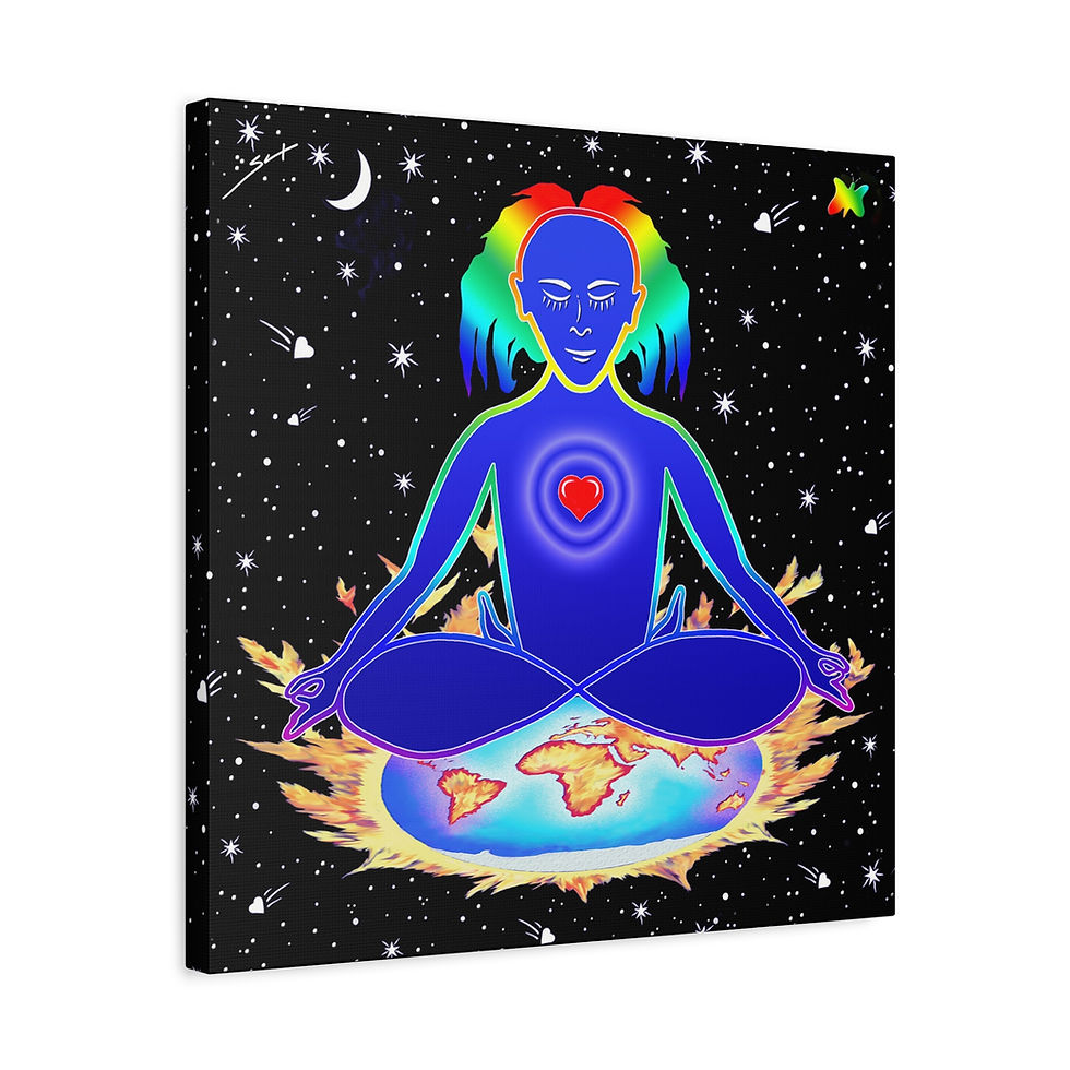Thumbnail: Earth A Warm Pillow Canvas Print