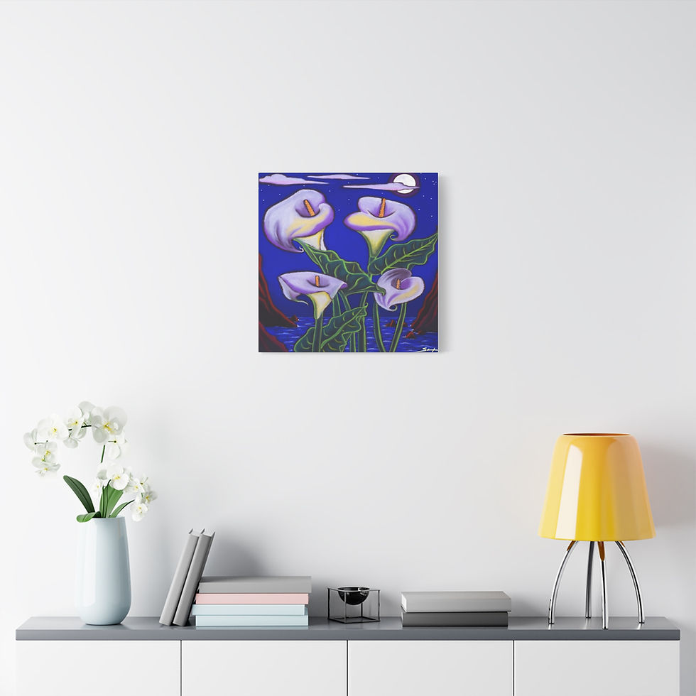 Thumbnail: Big Sur Callas Canvas Print