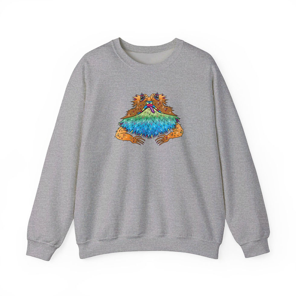Thumbnail: Lizzy Lu Lu / Bearded Dragon Unisex Sweatshirt