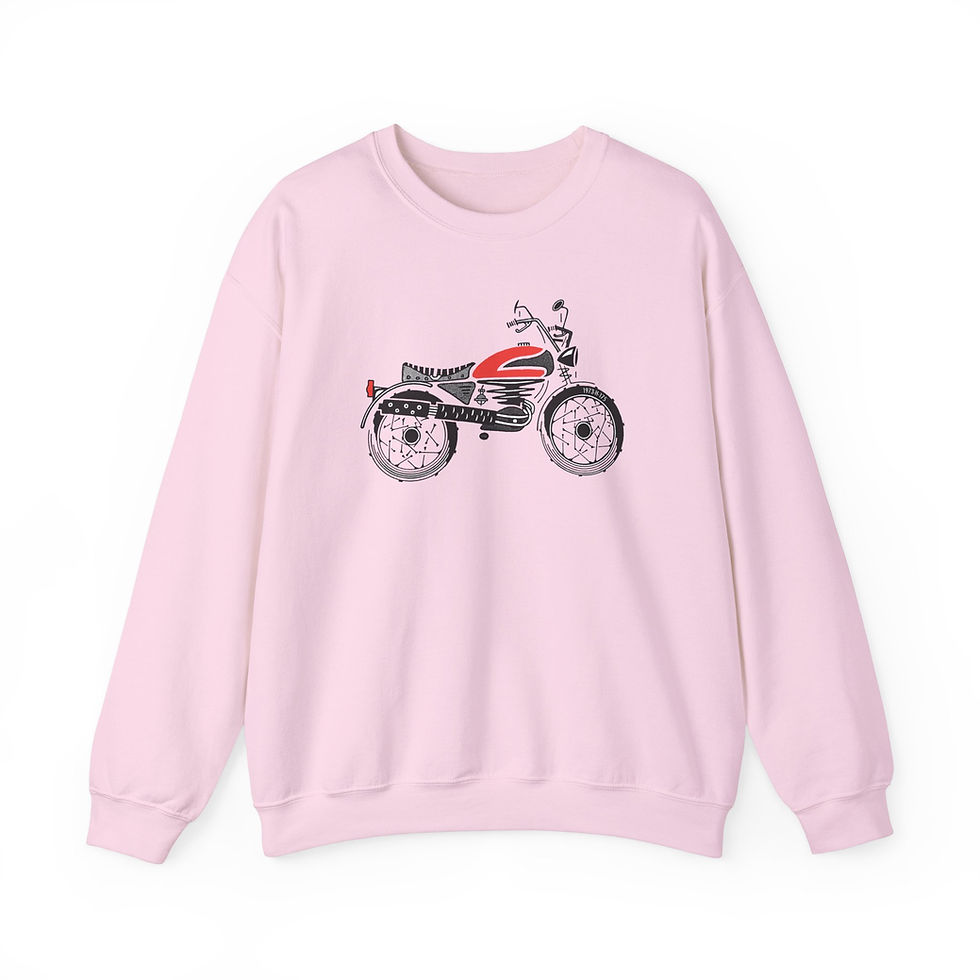Thumbnail: Motorcycle Unisex Sweatshirt