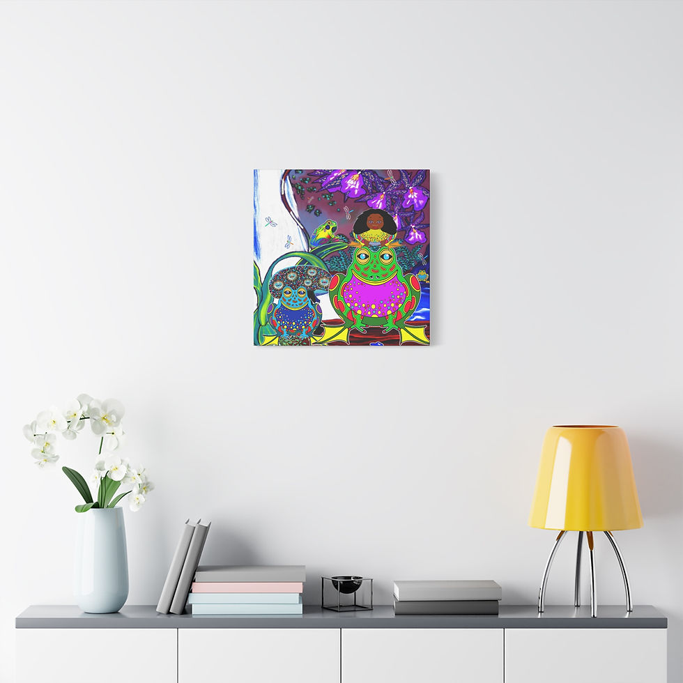 Thumbnail: Today, I am a Frog Canvas