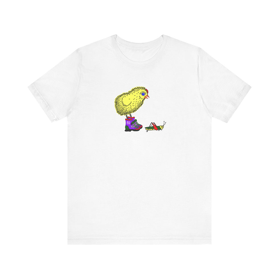 Sneaky Chicken Unisex Short Sleeve Tee