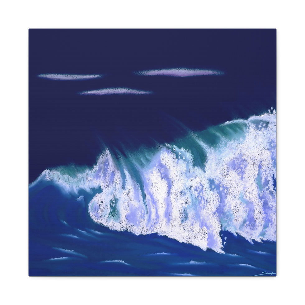 Thumbnail: Spindrift Canvas Print