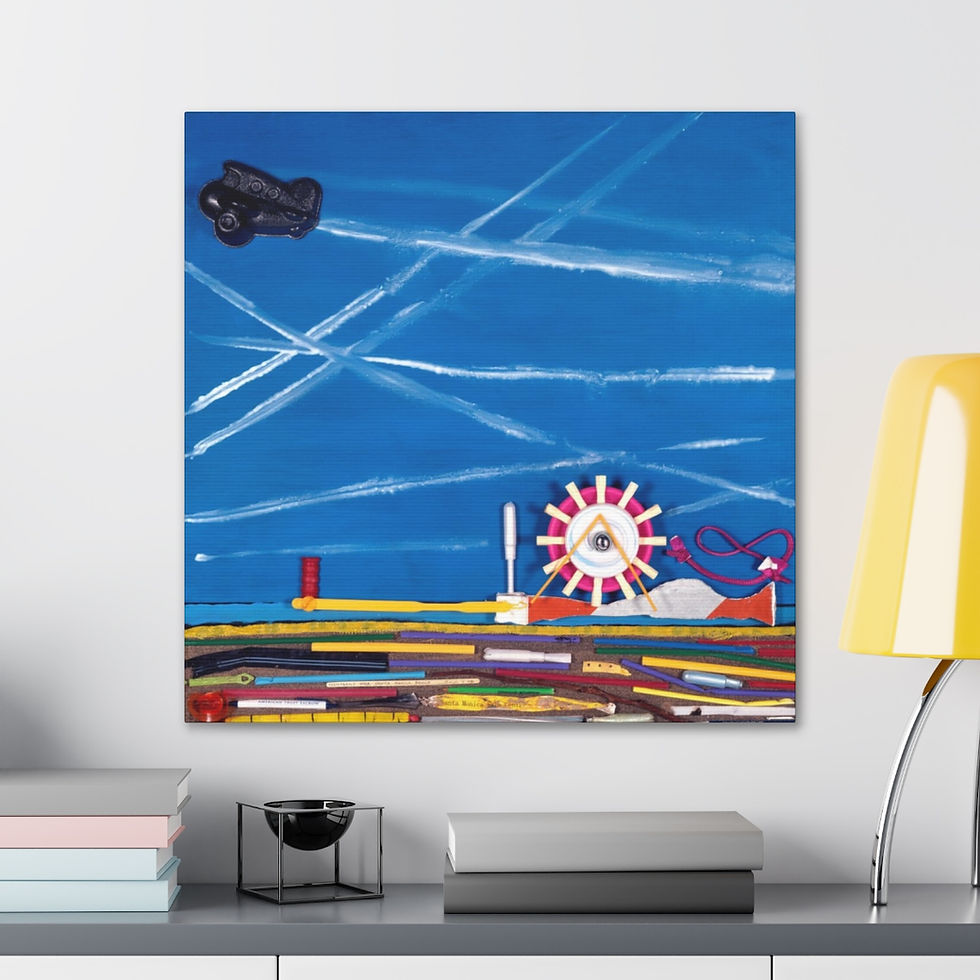 Thumbnail: Chemtrails over Santa Monica