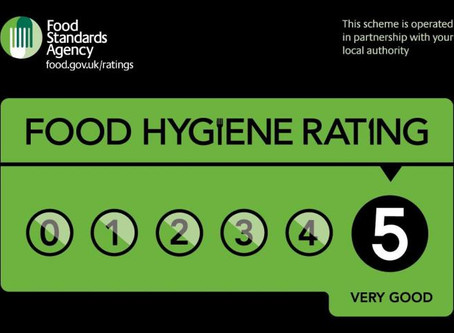 Well done 2 my extremely hard-working staff 5 STAR'S bakery & Coffee shop as well as Bakery School