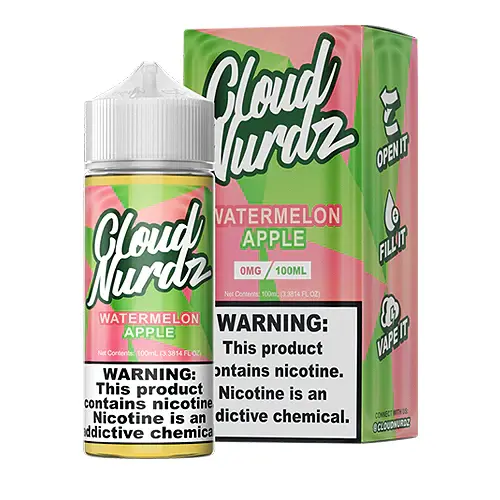 Cloud nurdz wat/apple 3mg 100ml