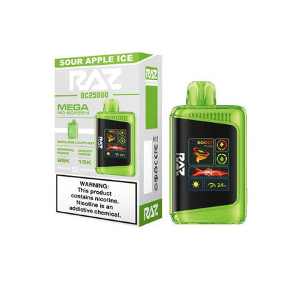 Raz 25k - Sour Apple Ice