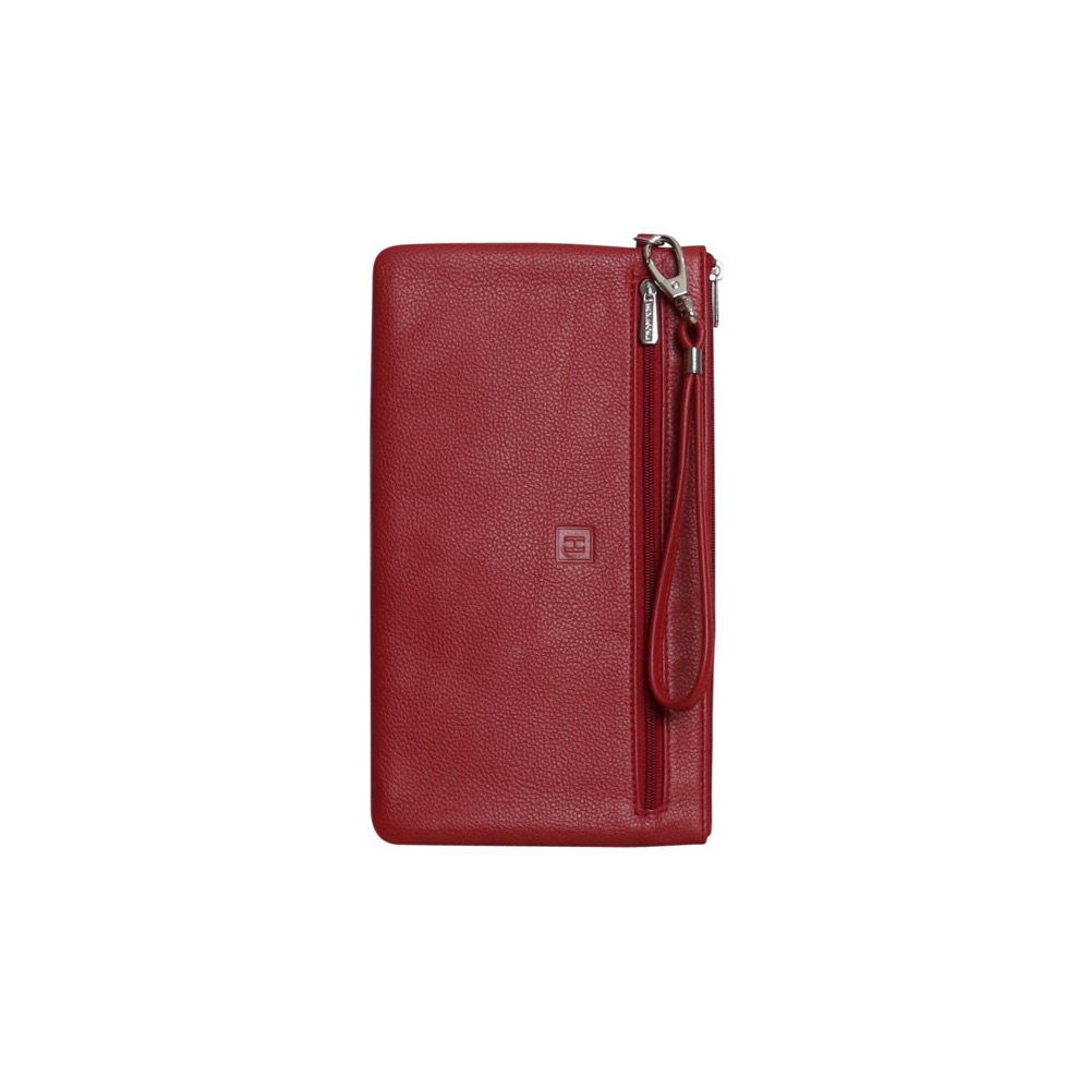 HEX Leather Classic Purse Red