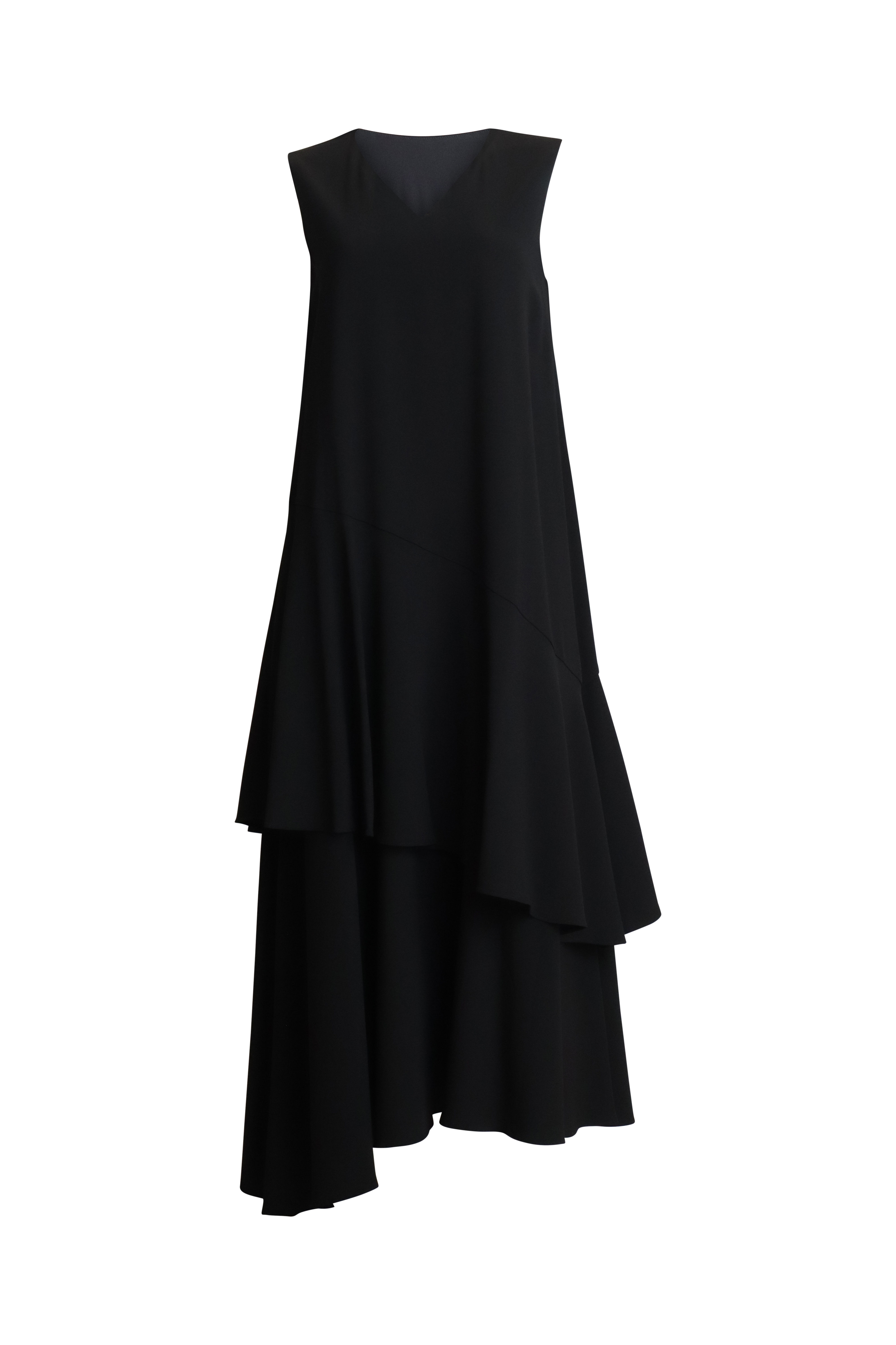 JF Layered Dress Black