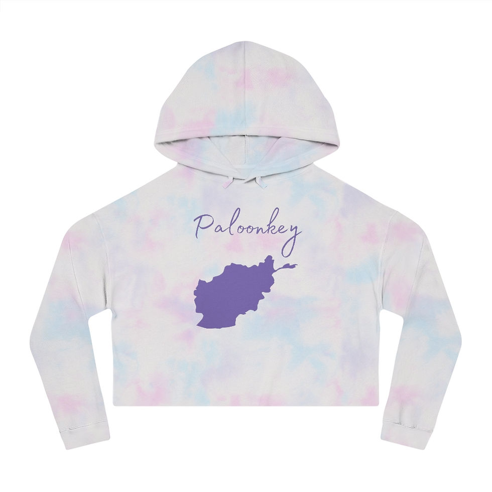 Thumbnail: Cropped Hooded Sweatshirt