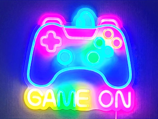 Neon Game On light