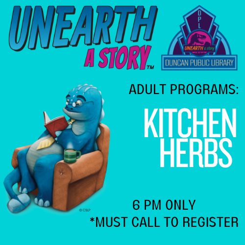 Adult Program: Kitchen Herbs