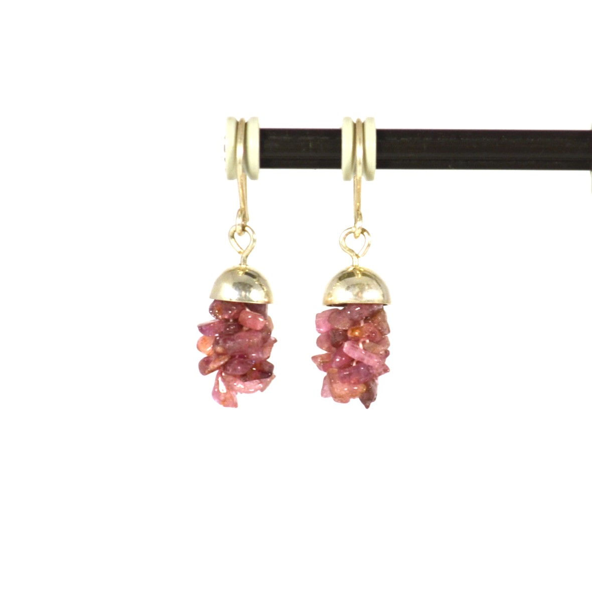 Boucles d'oreilles Grappes Tourmalines