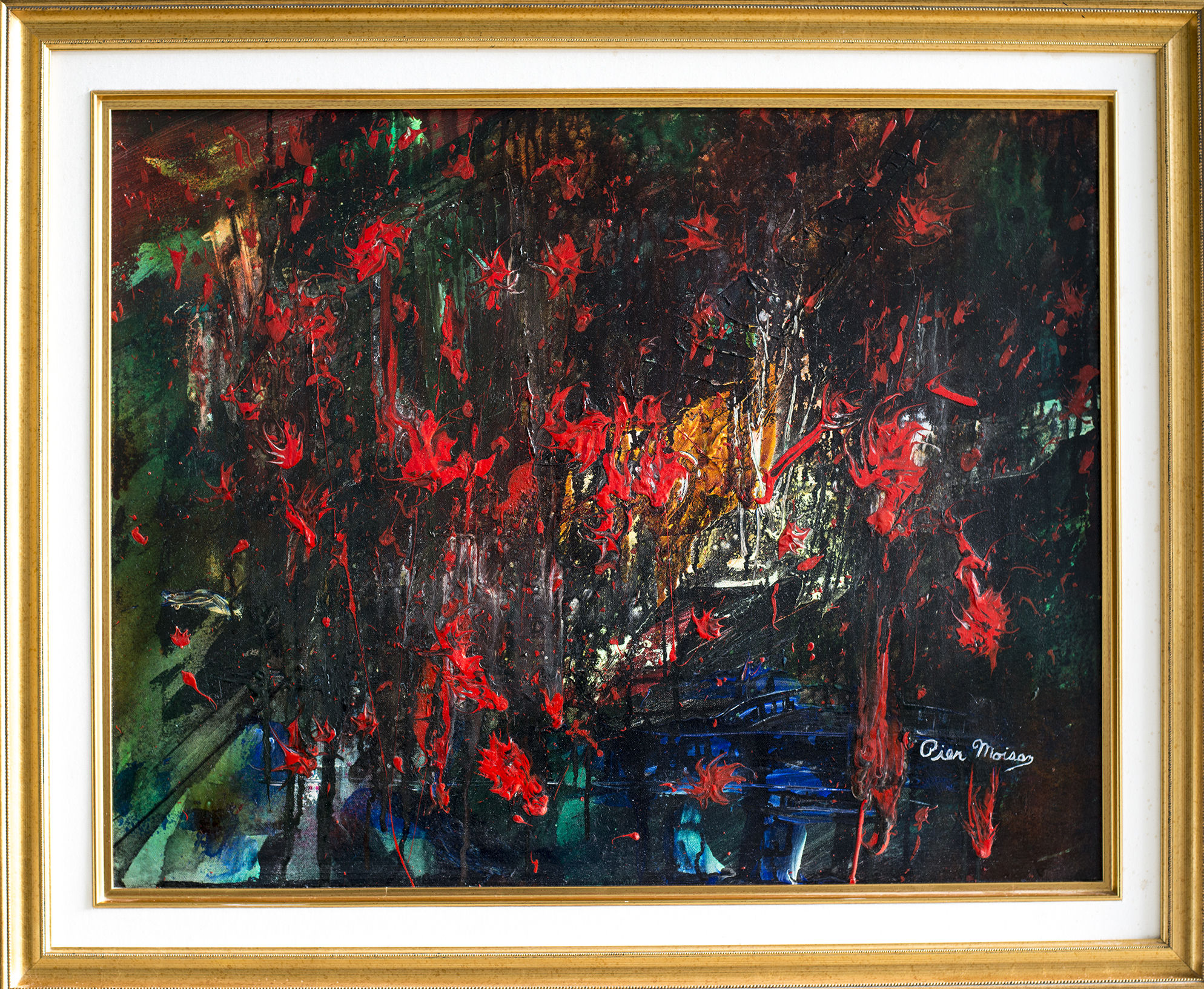 Le Ponceau en Novembre 22x28"