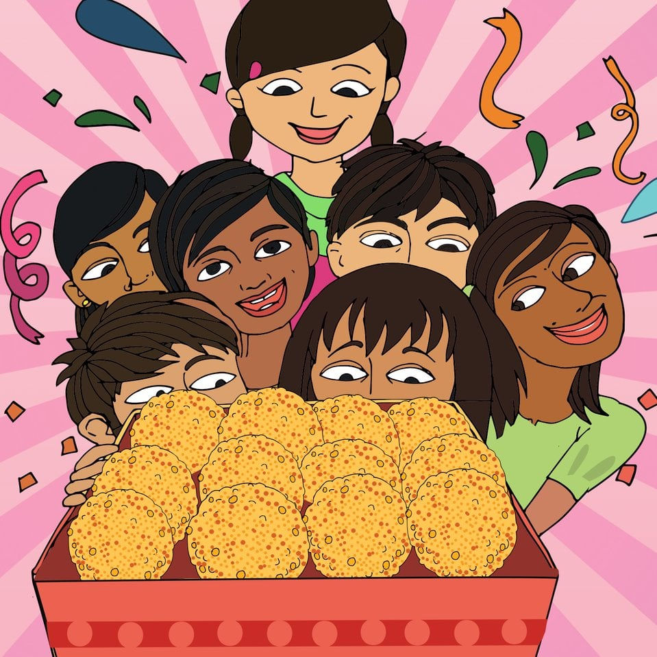 It's a Laddoo Party!