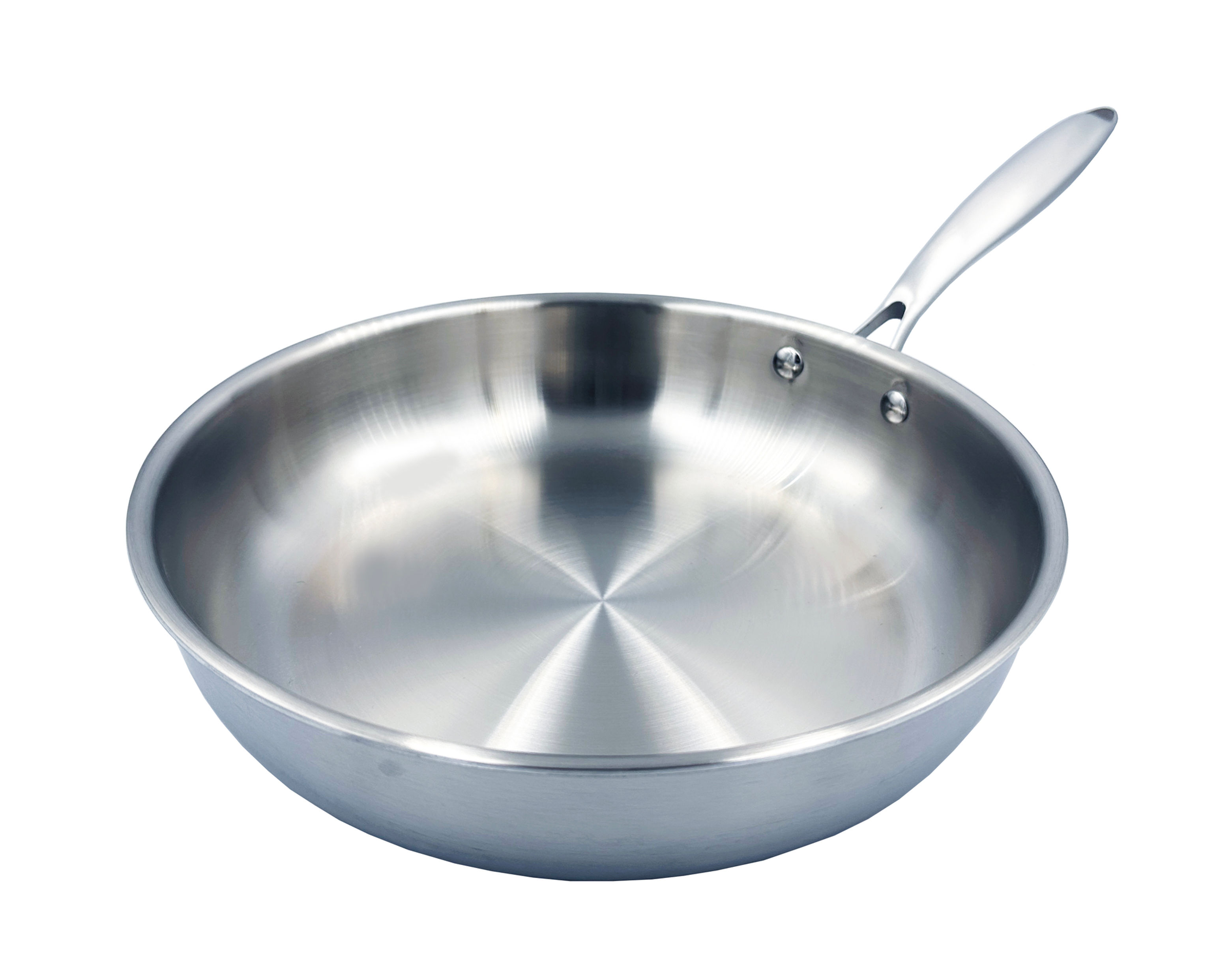 Tri-Ply Stainless Steel Frying Pan 30CM