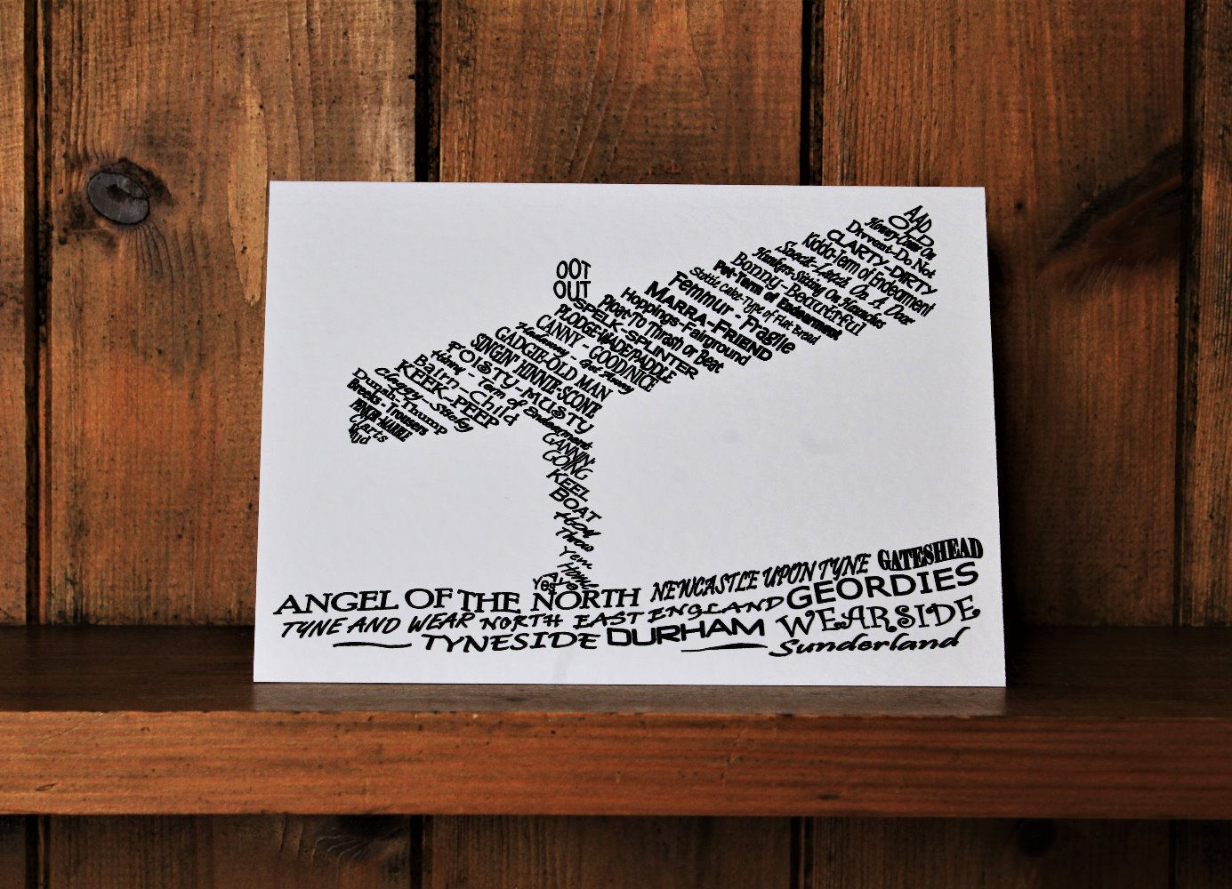 Angel of the North Card