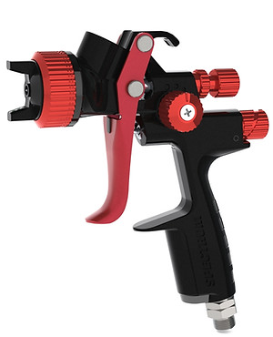 High-performance spray gun delivering consistent atomization and superior finish quality across all coating applications.