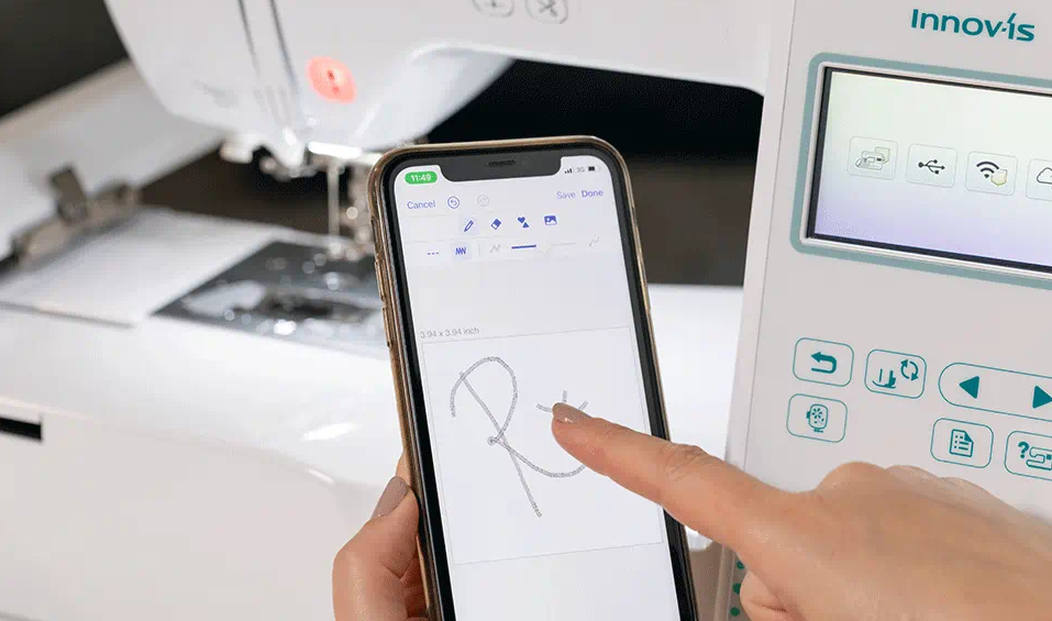 Thumbnail: Brother F540E Embroidery Machine