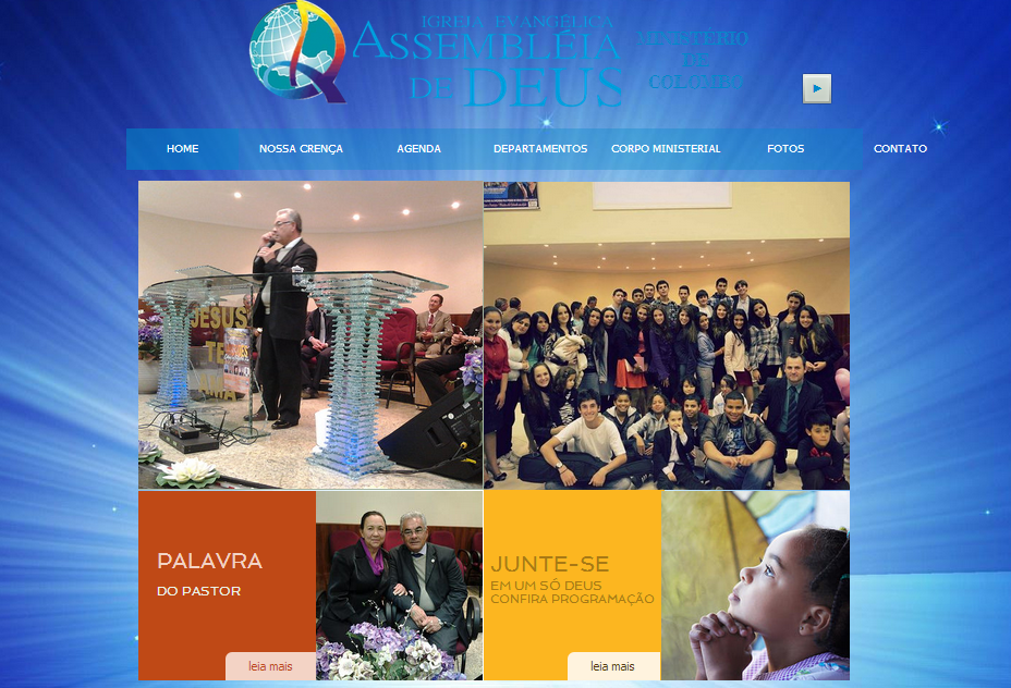 Site Assembleia de Deus