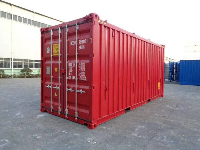 Conteneur High Cube Hard Open Top (Steel Floor) de 20 pieds