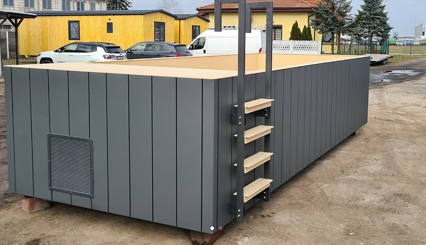 Container Piscine polypropylène 6.5 x2.6m