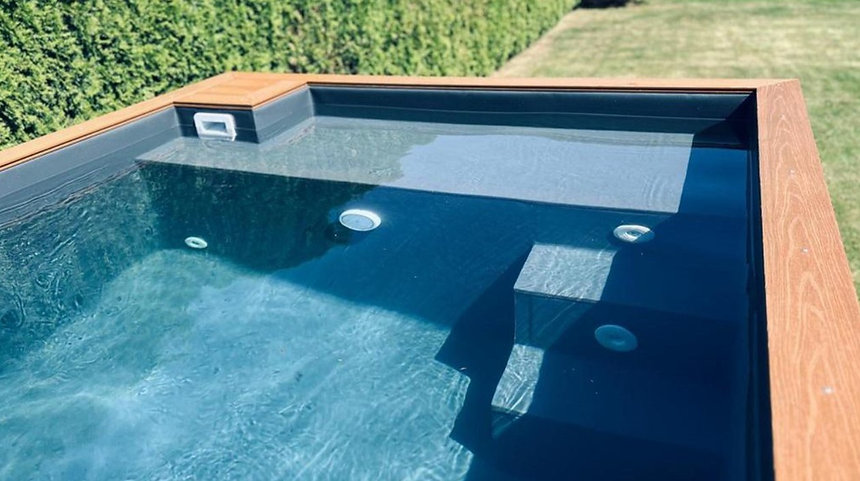 Piscine spa conteneur 3.0mx 2.5m avec jacuzzi, Forfait Confort Ansicht 4