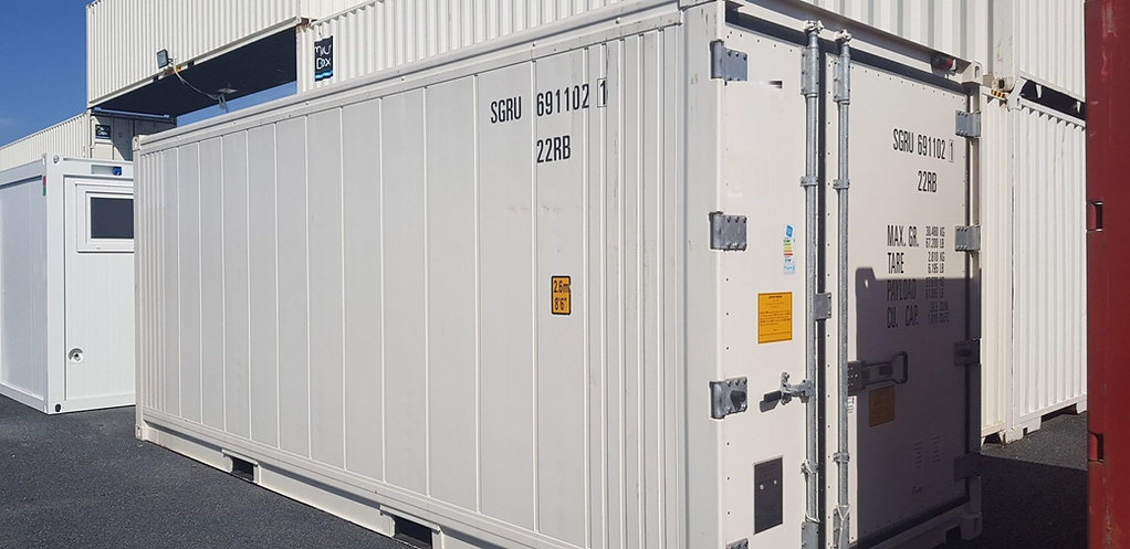 Container maritime frigorifique 20' DRY