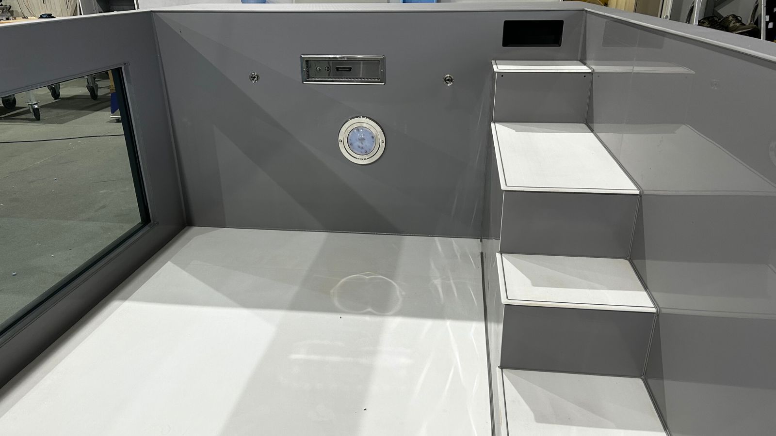 Piscine en polypropylène 6.5 mx 2.5 m avec fenêtre de piscine de 4 m Ansicht 4