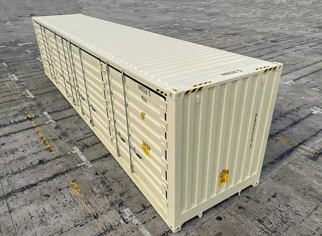 Conteneur maritime de 40 pieds High Cube Open Side (neuf)