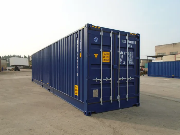 Conteneur latéral ouvert high cube de 40 pieds
