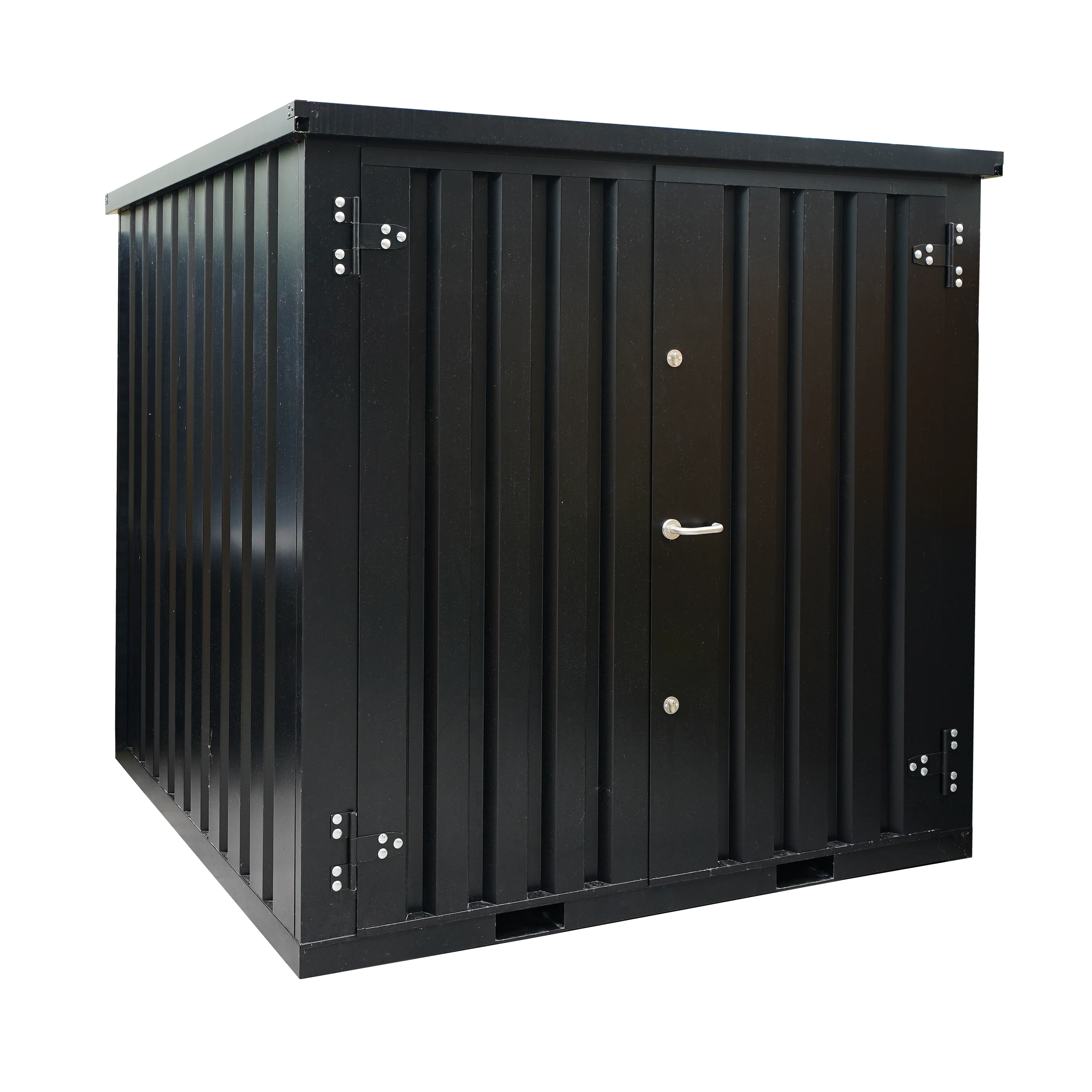 Conteneur de stockage 2 x 2 mètres – avec double porte
