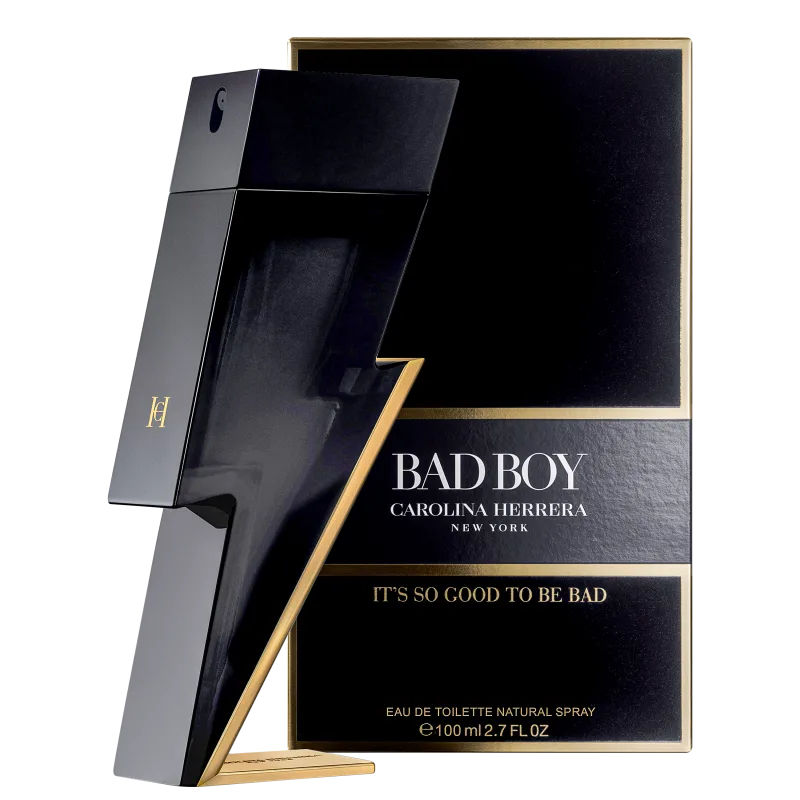 Bad Boy Carolina Herrera Eau de Toilette - Perfume Masculino