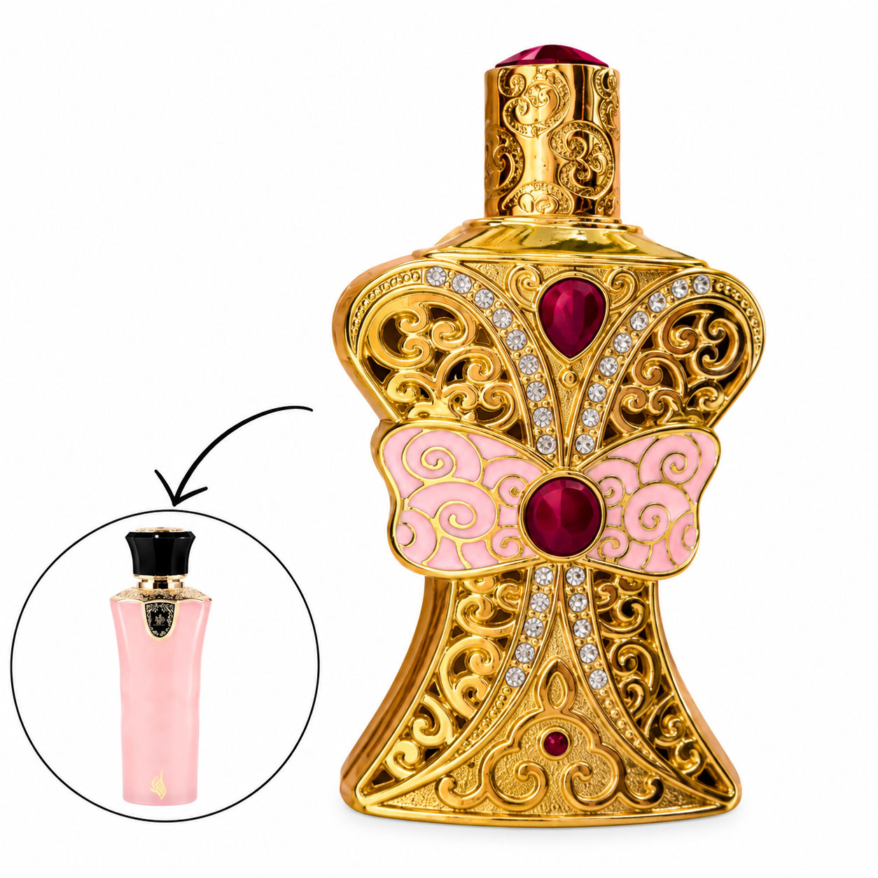 Óleo perfumado concentrado TIBYAN AL WATANIAH FEMININO EM ÓLEO 12ML