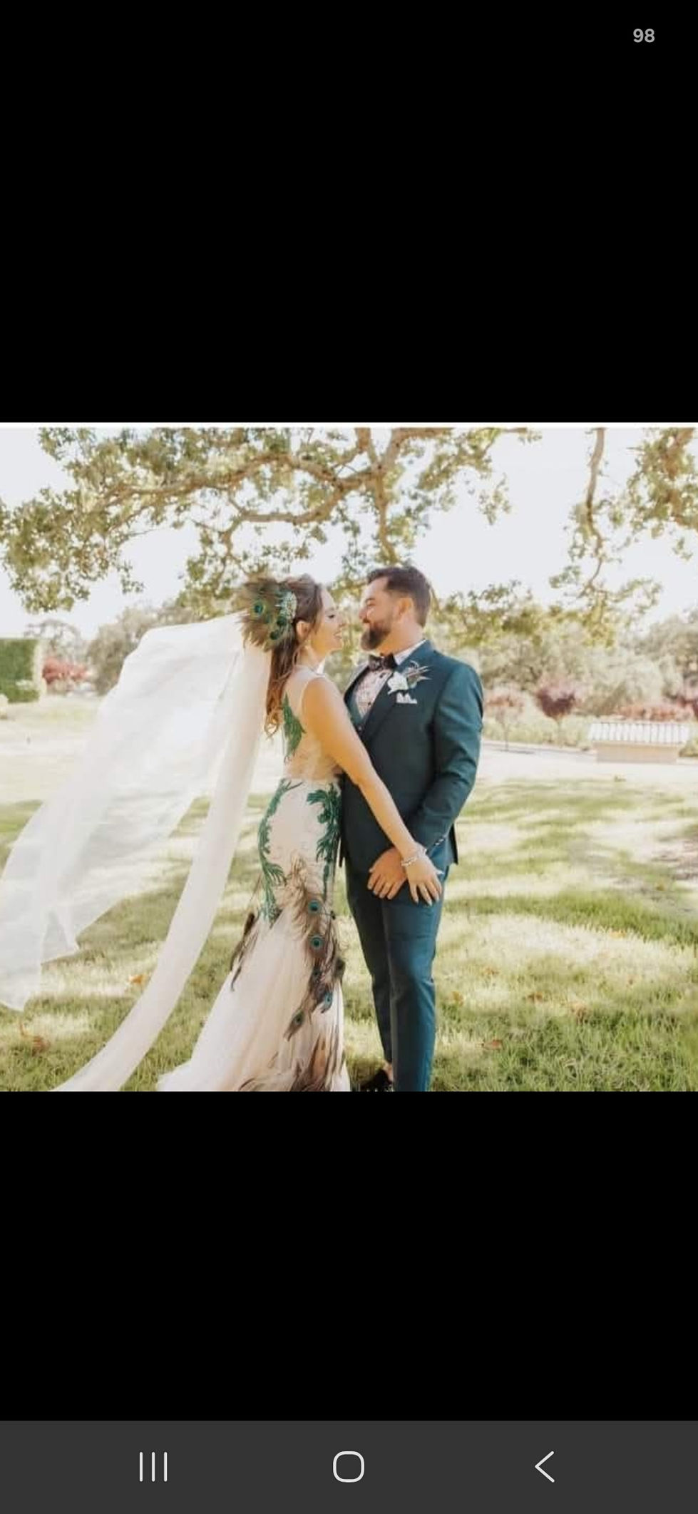 Amalia and Nick Wolf's wedding